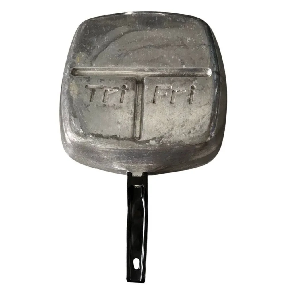 Tri Fri 3 Compartment Frying Pan